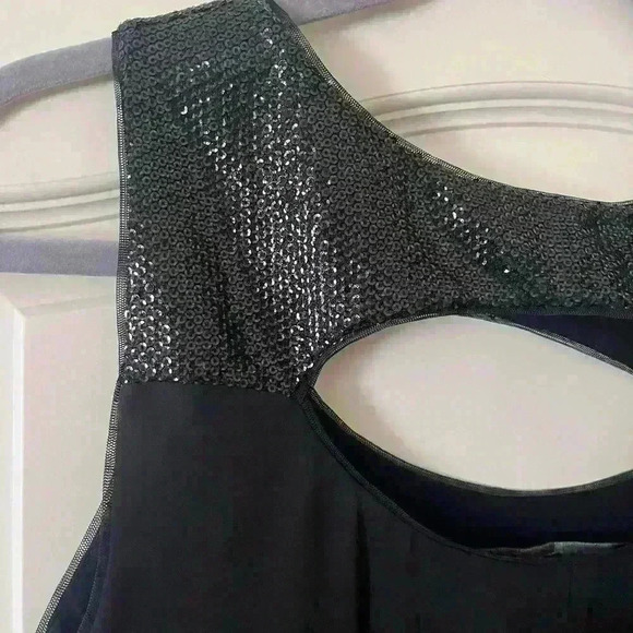 BCBGMaxazria Women’s XS Black Layered Dress Top - Picture 10 of 12